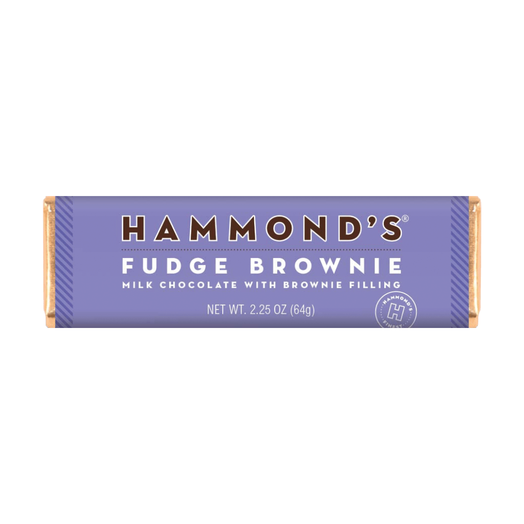 Fudge Brownie Ganache 2.25 oz Candy Bar