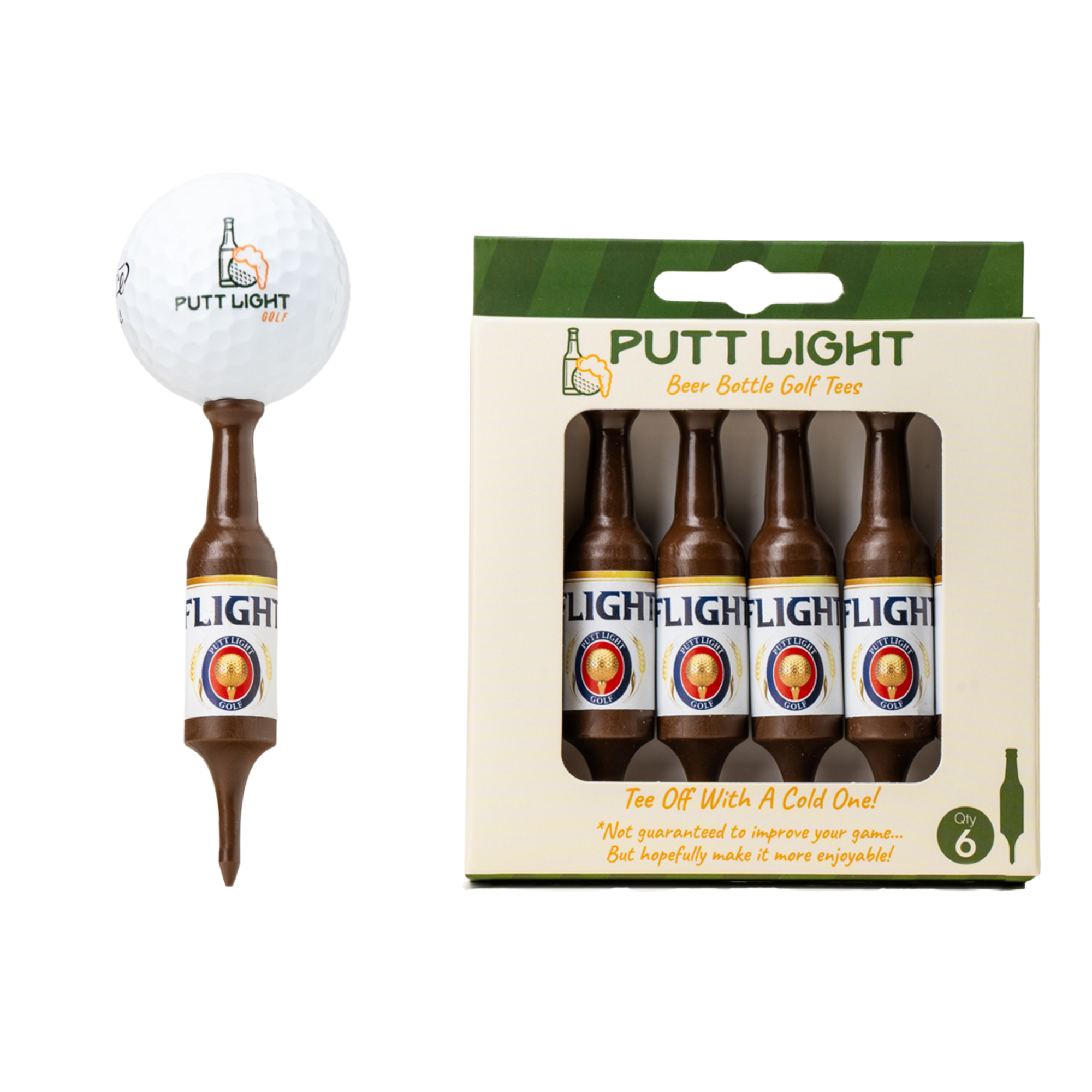 Beer Bottle Golf Tees