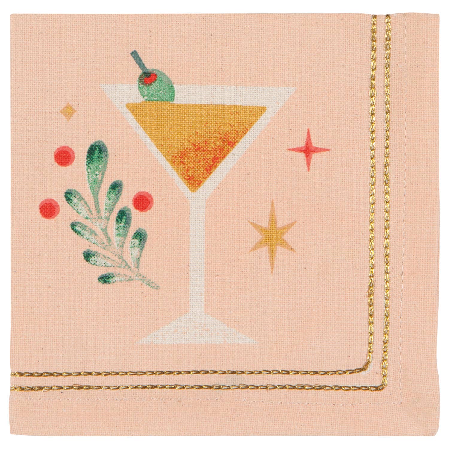 Spirits Bright Holiday Cocktail Napkins