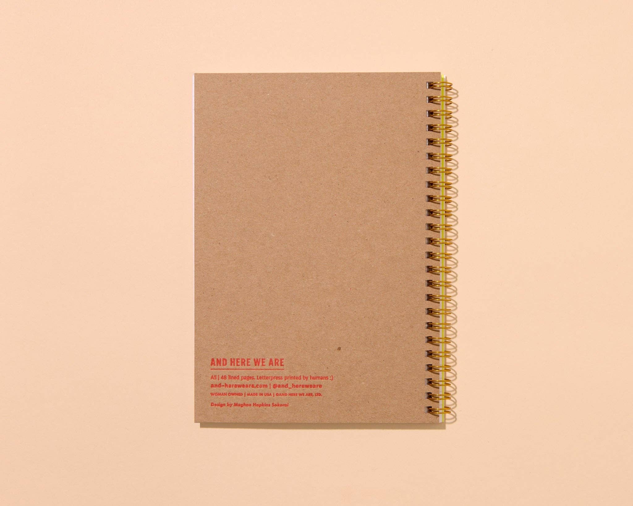 Tulip A5 Spiral Notebook