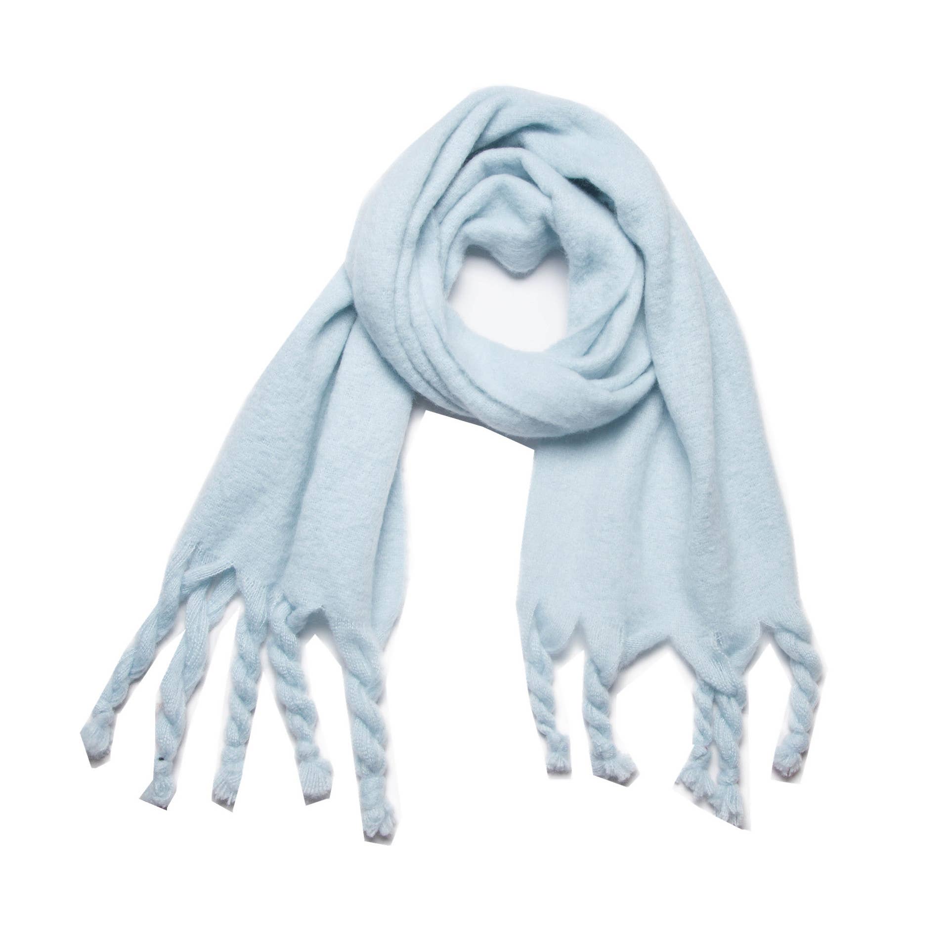 Light Pink Blanket Scarf