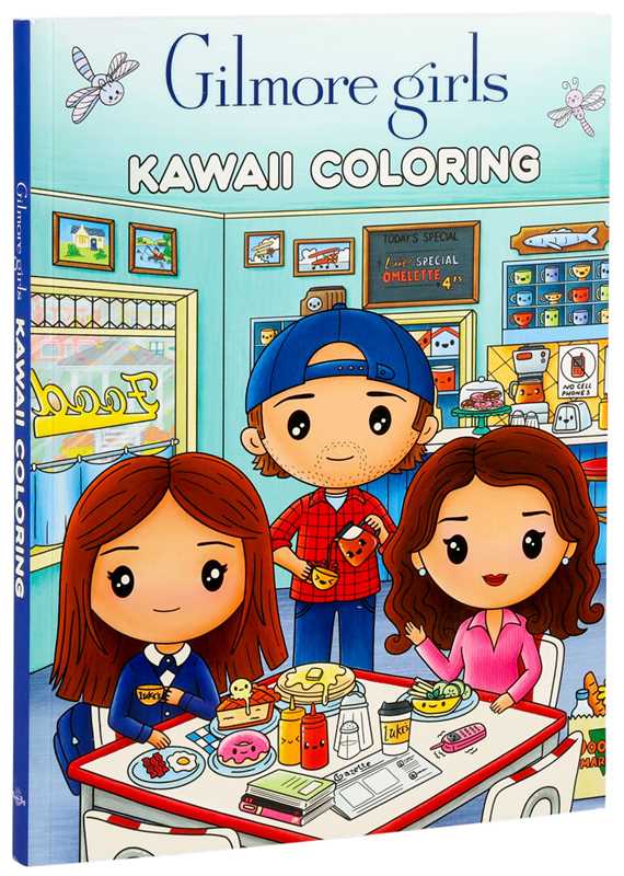 Gilmore Girls Kawaii Coloring Book