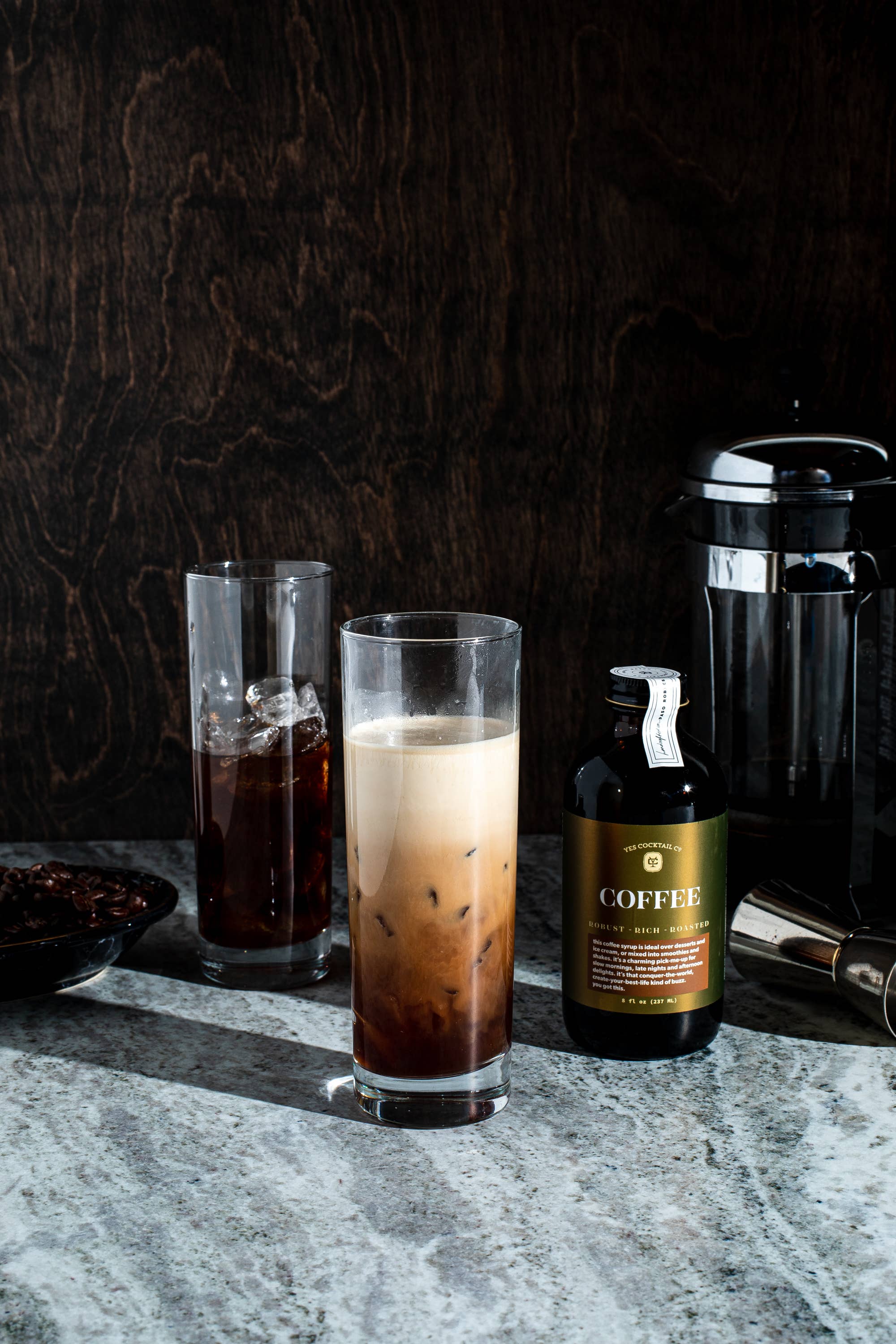 Cold Brew Coffee Syrup Mixer