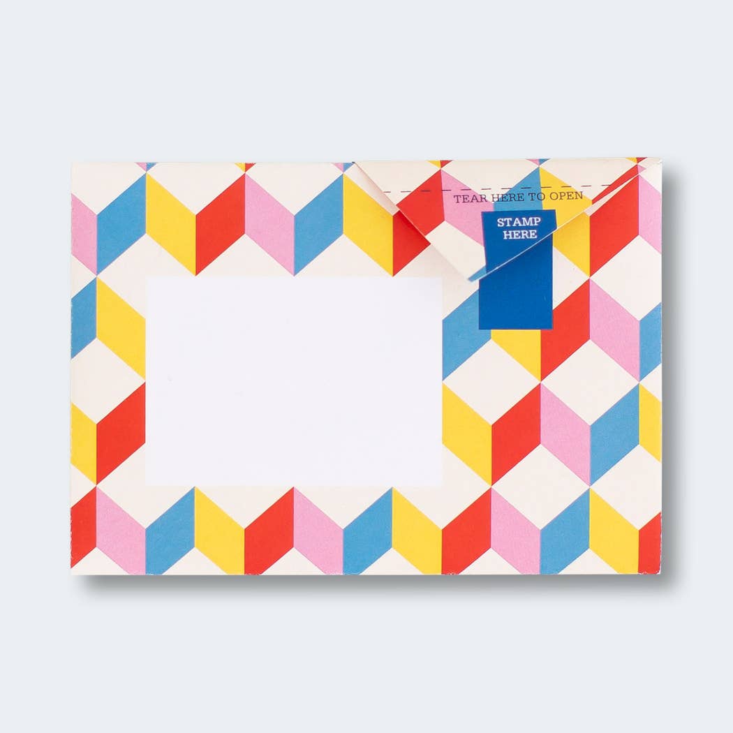 Urban Pigeon Colorful Folding Letter Pack, Pack of 6