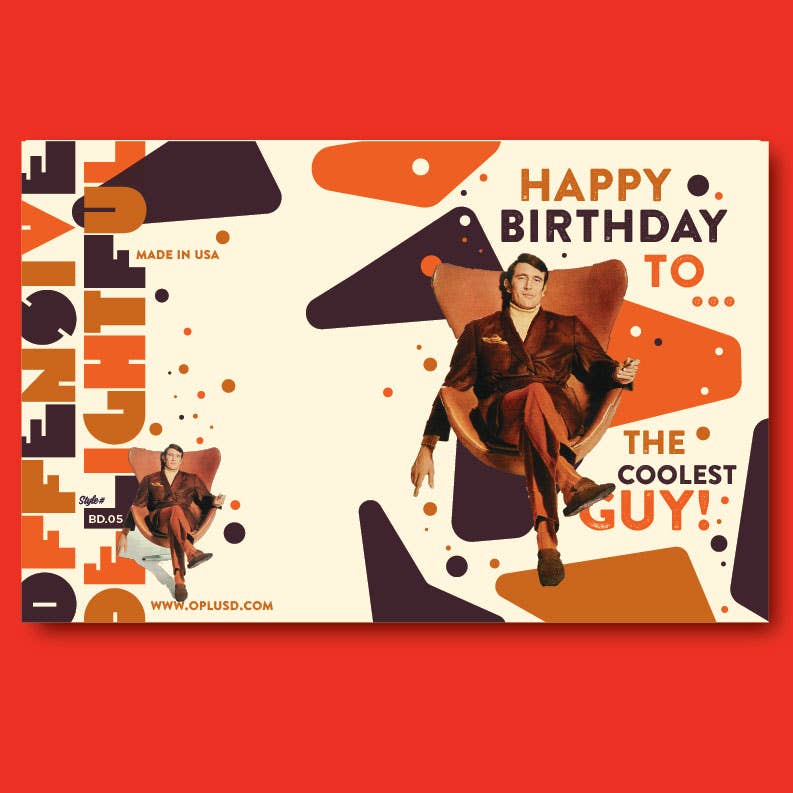 COOLEST GUY Birthday Card