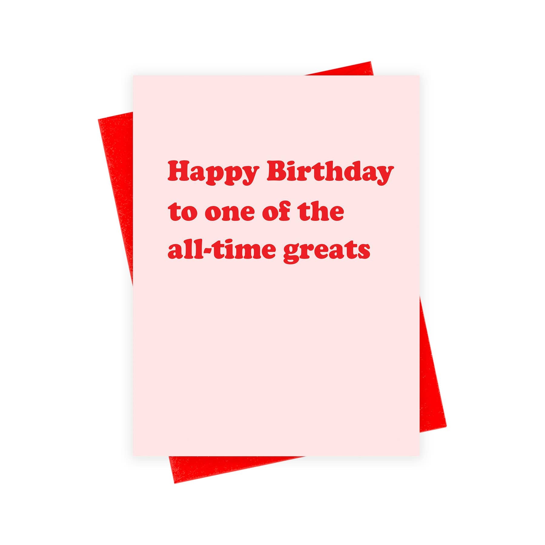 HBD All-Time Great Card
