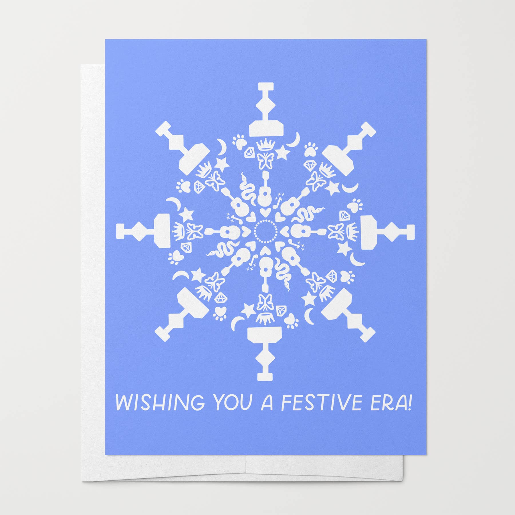 Eras Tour Snowflake Card