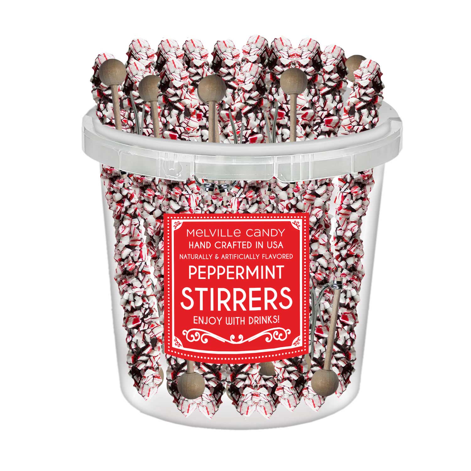 Peppermint Stirrers - Dark Chocolate