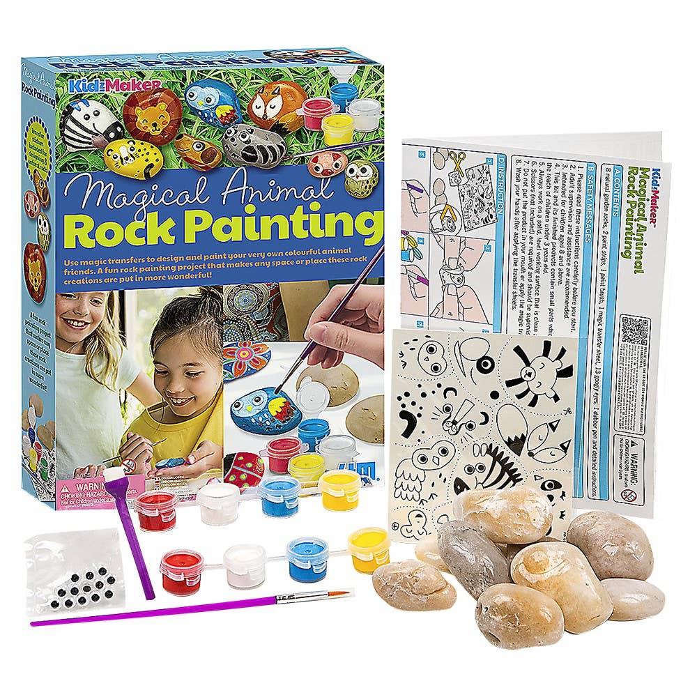 Magical Animal Rock Painting Kit