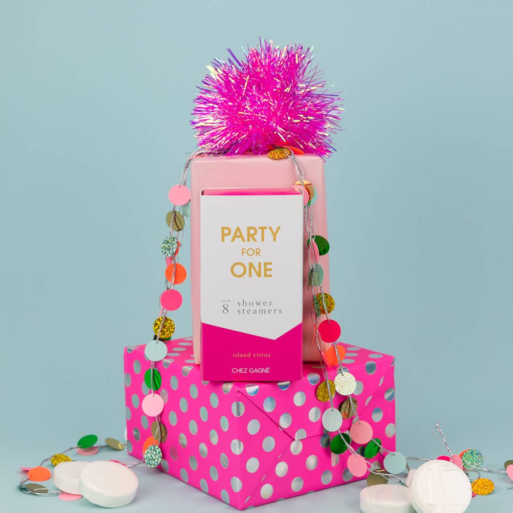 Party For One Shower Steamers
