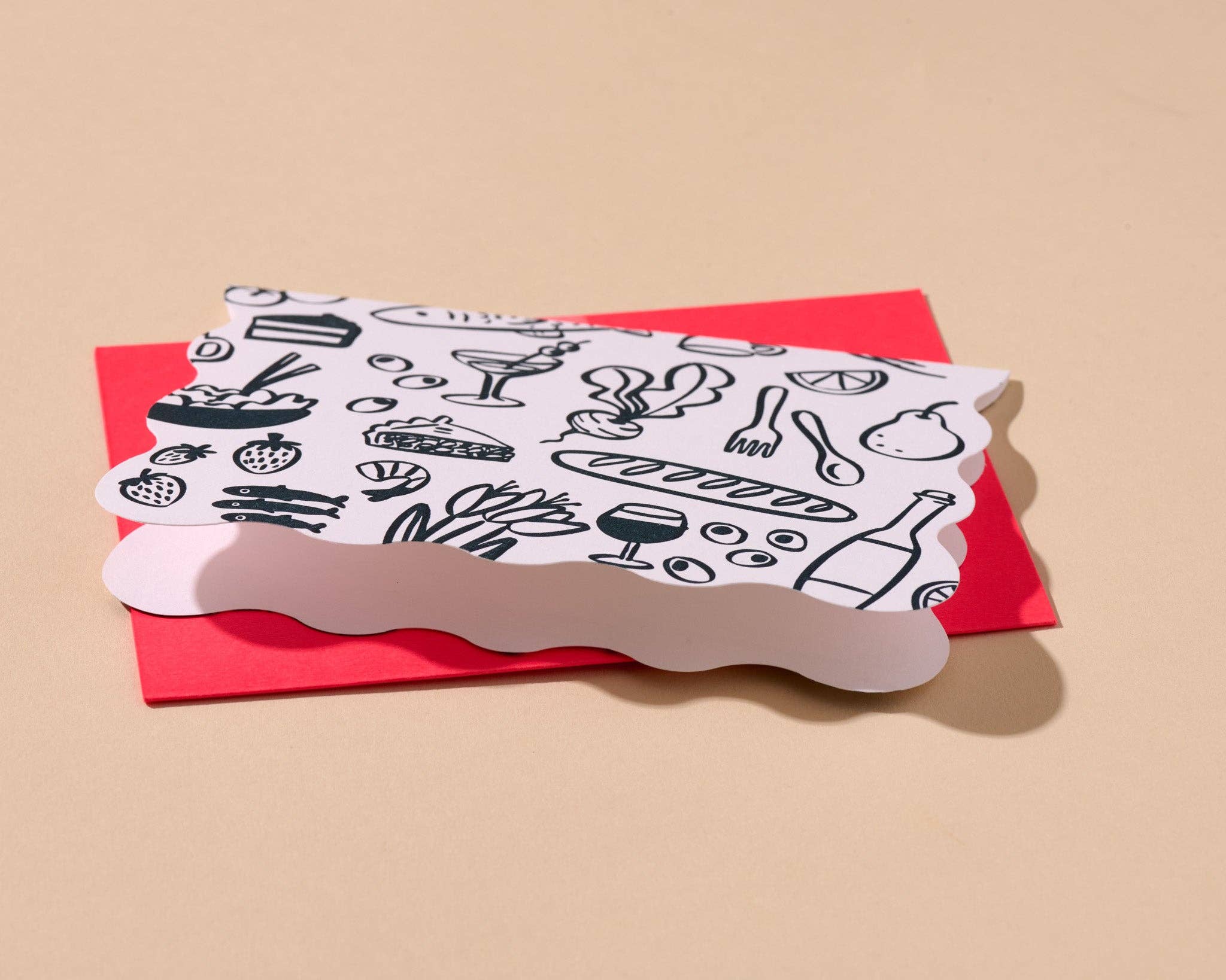 Dinner Party Set of 10 Notecards