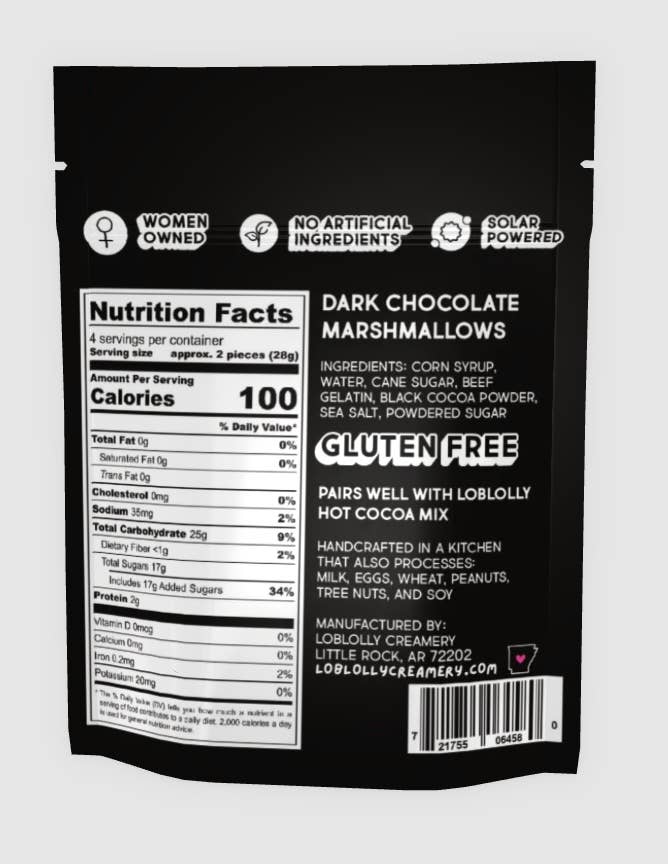 Lump of Coal Marshmallows