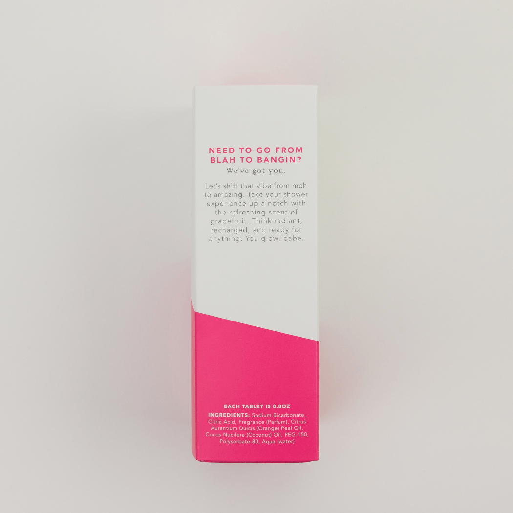 Glow Up  Grapefruit Shower Steamers