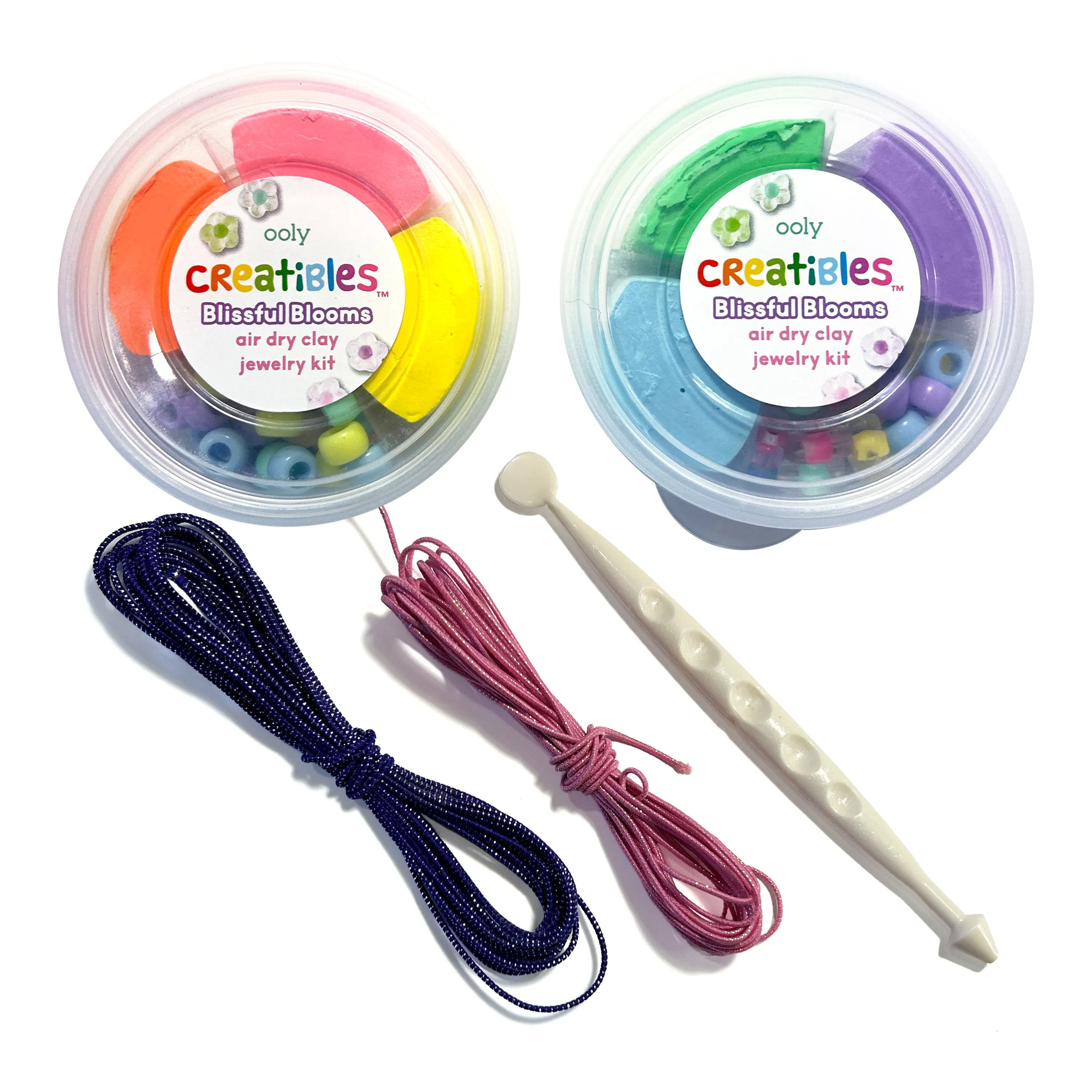 Creatibles: Air Dry Clay Jewelry Kit - Blissful Blooms (Set