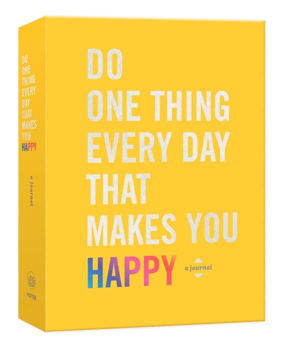 Do One Thing Every Day Happy Journal