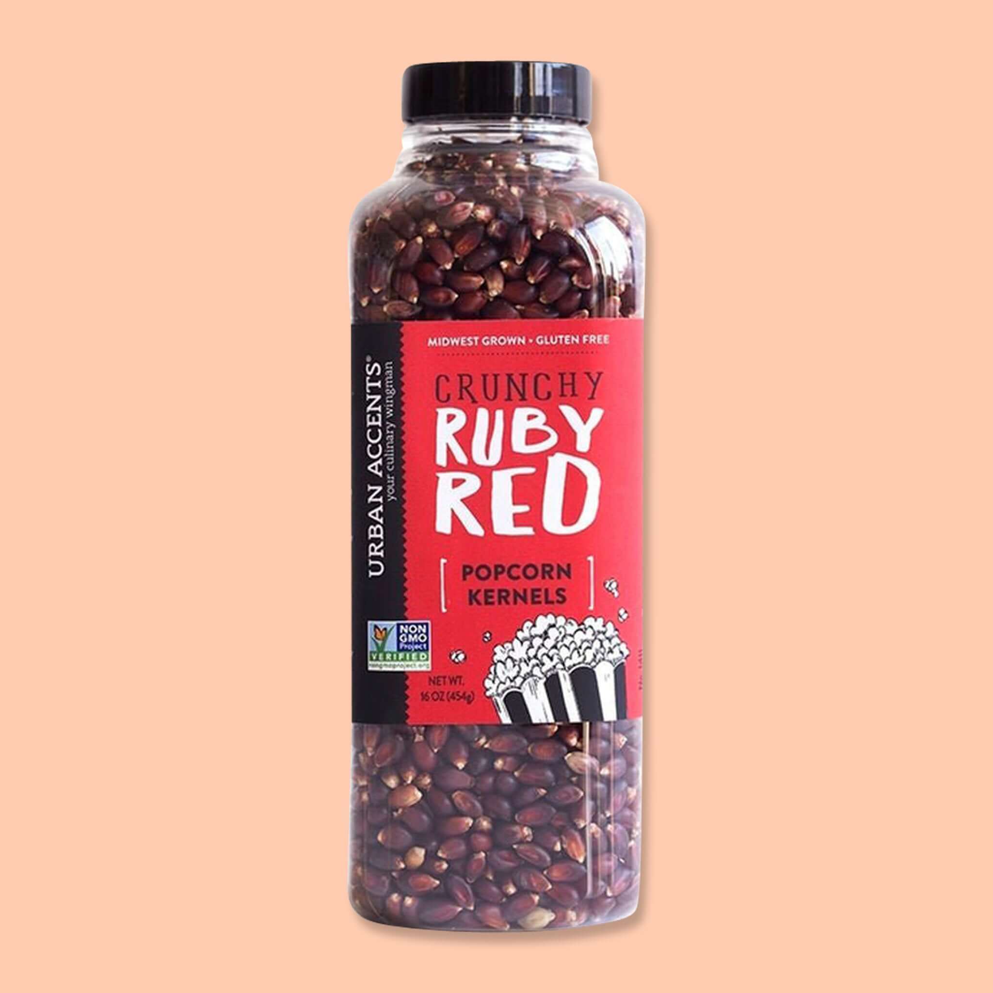 Crunchy Ruby Red Popcorn Kernels
