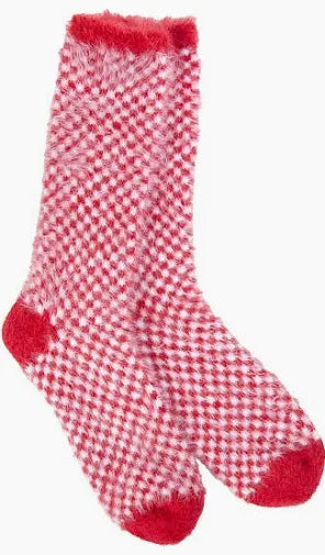 Red Check World's Softest Sock