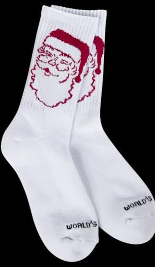 Santa Crew Socks