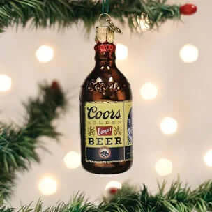 Coors Banquet of Beer Bottle Ornament