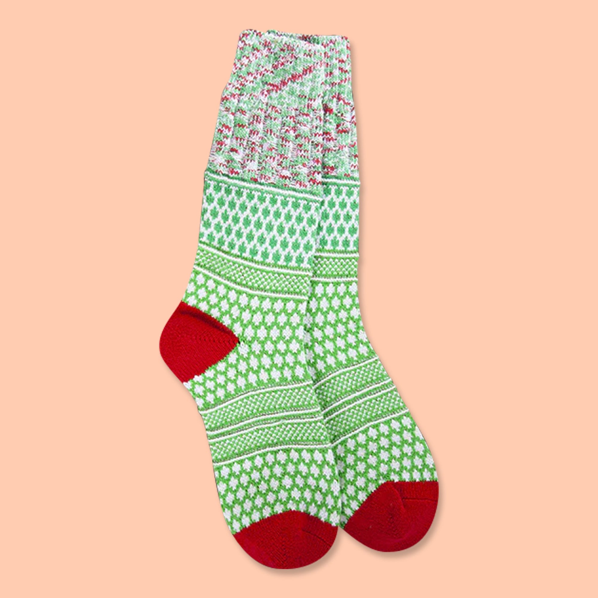 Fair Isle Holiday World's Softest Sock