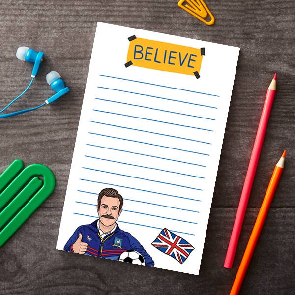 Ted Believe Notepad