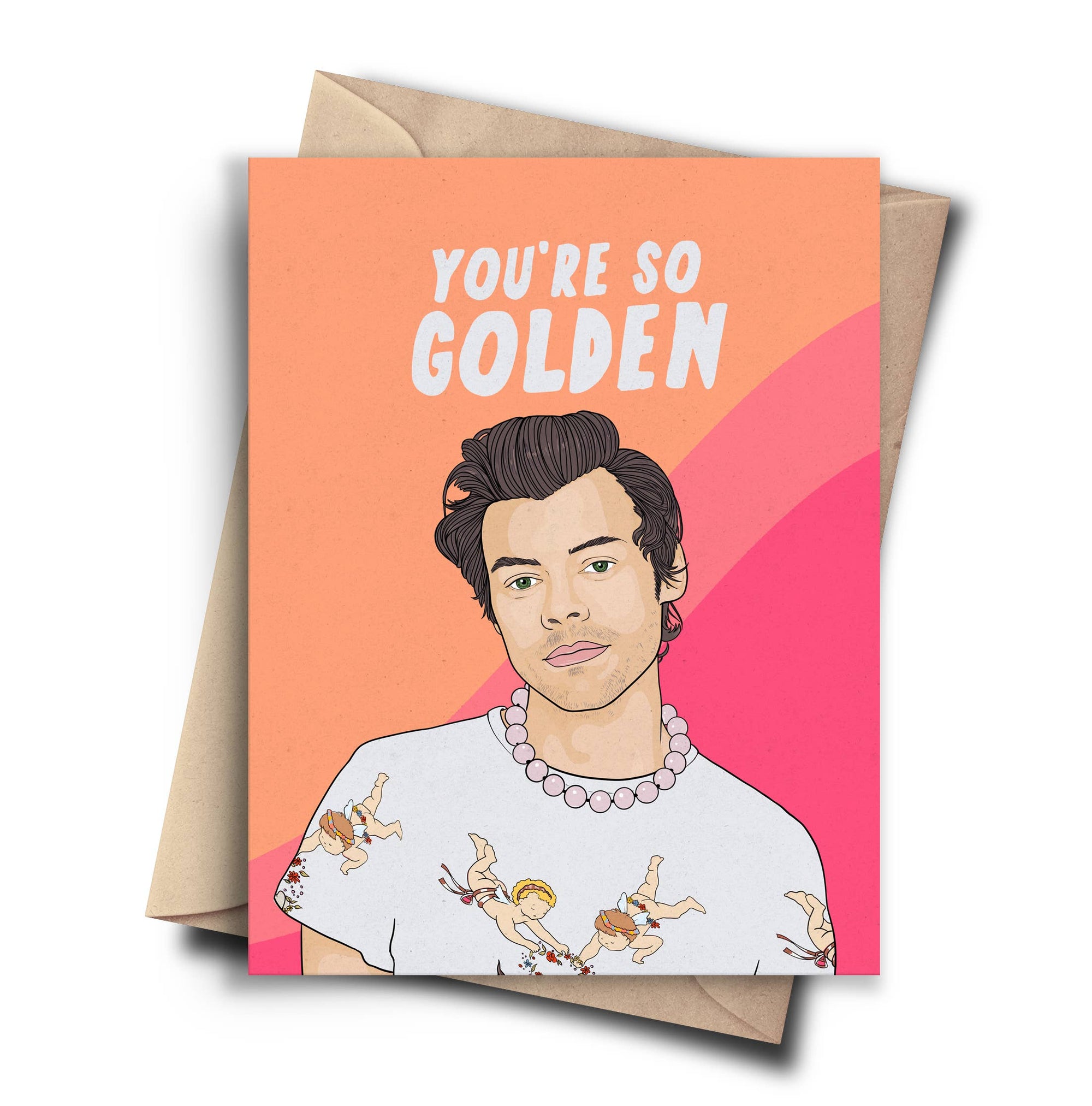 Harry Styles You're So Golden Love Card