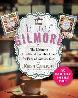 Set of Two Eat Like A Gilmore Cookbook Set