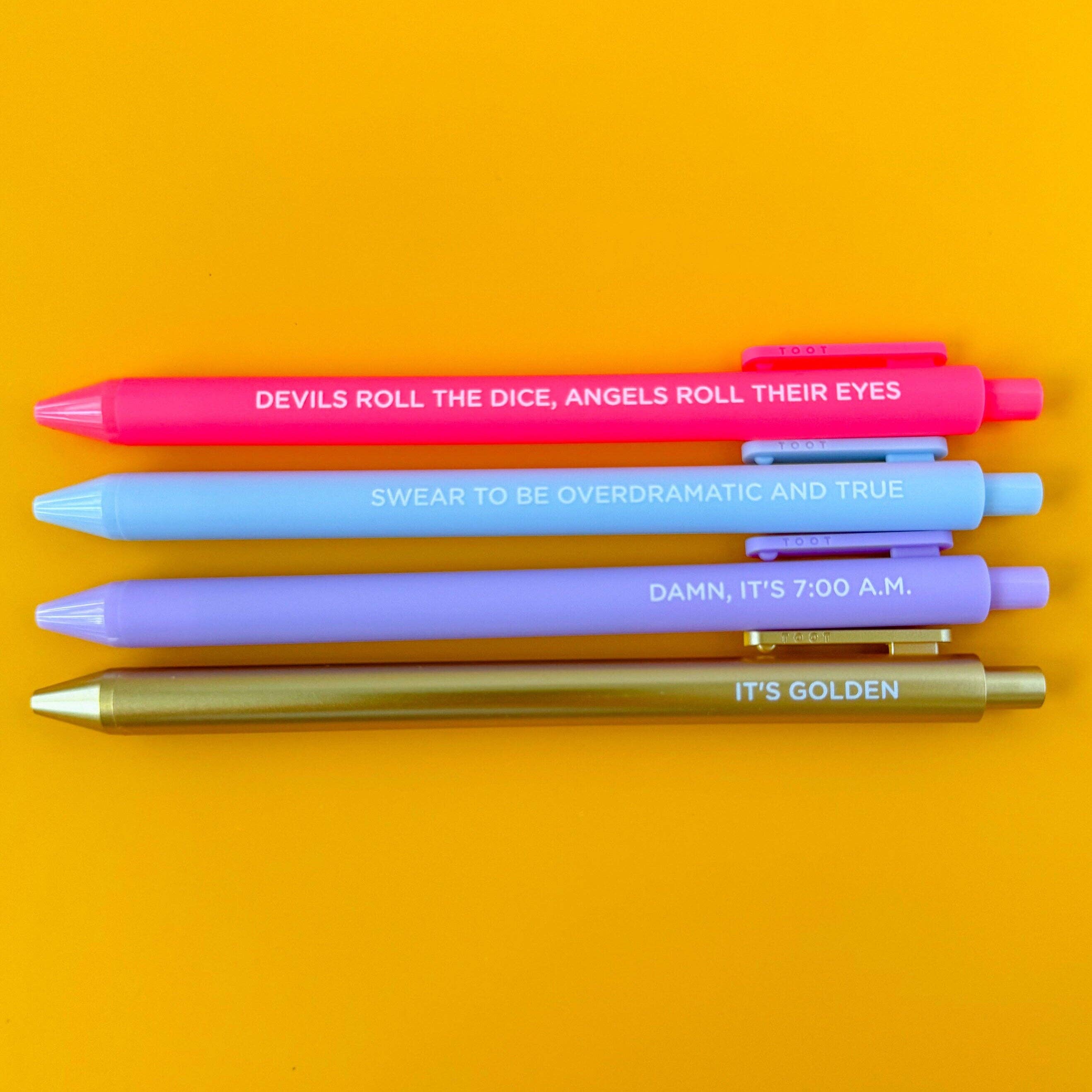 Eras Inspired Lover Jotter Gel Pen Set