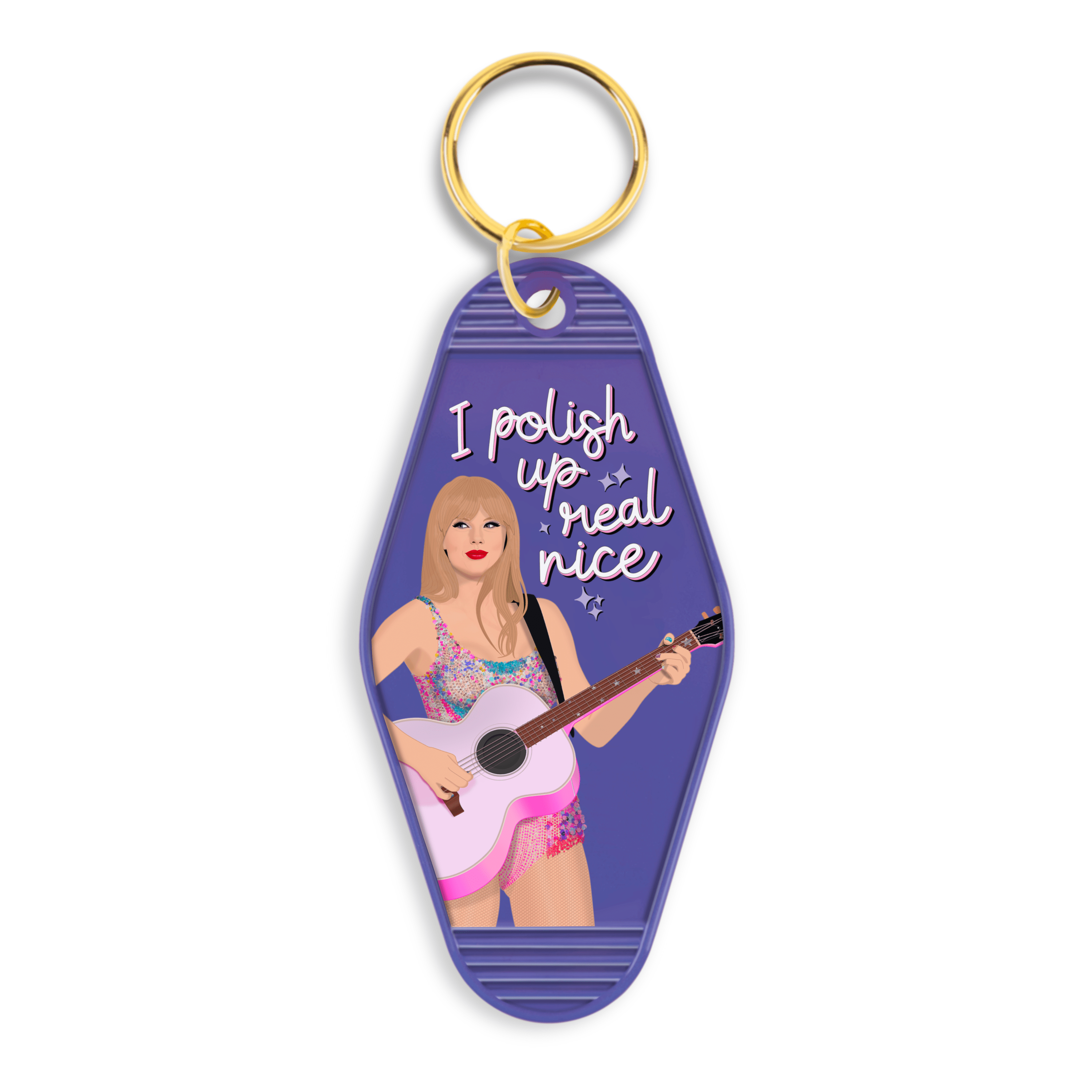 TS Bejeweled Motel Keychain