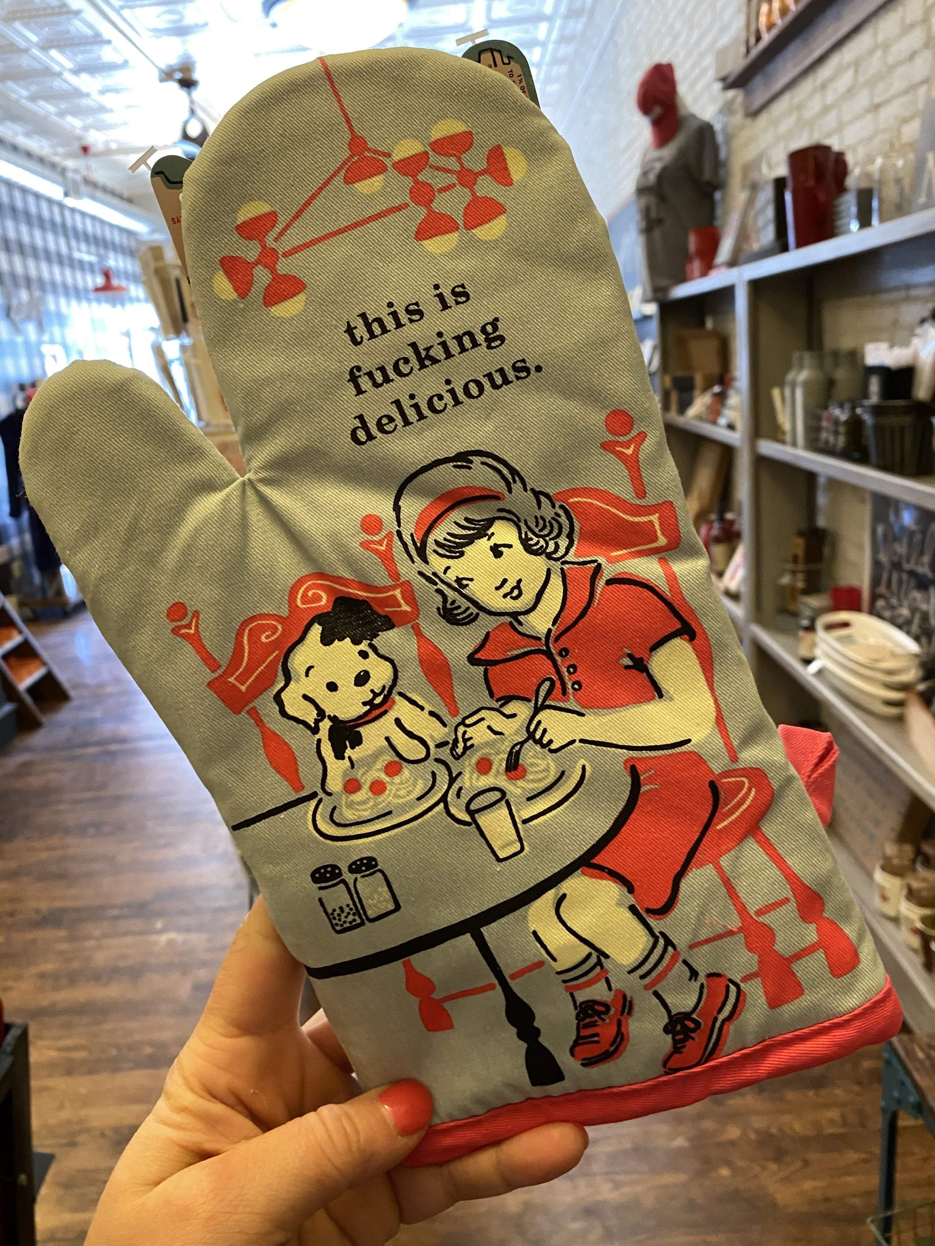 F*cking Delicious Oven Mitt