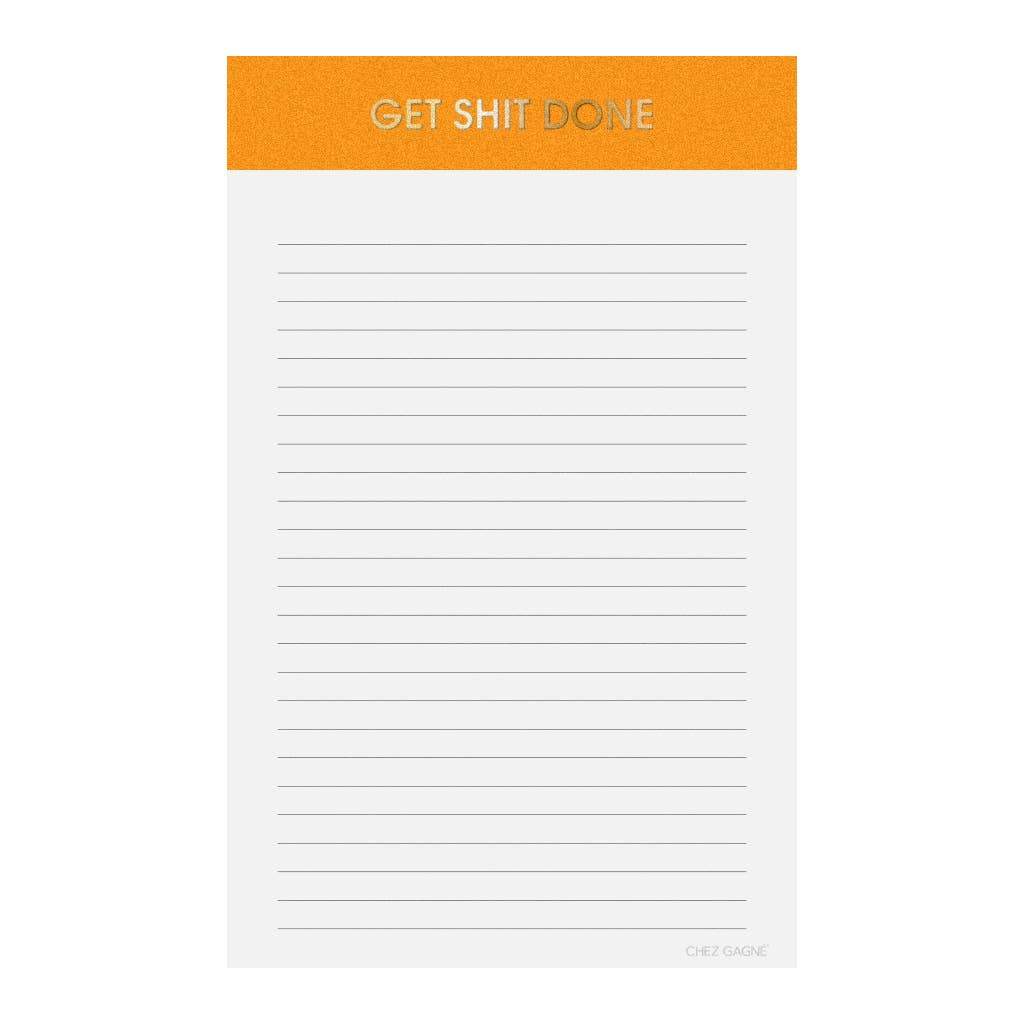 Get Sh*t Done Notepad