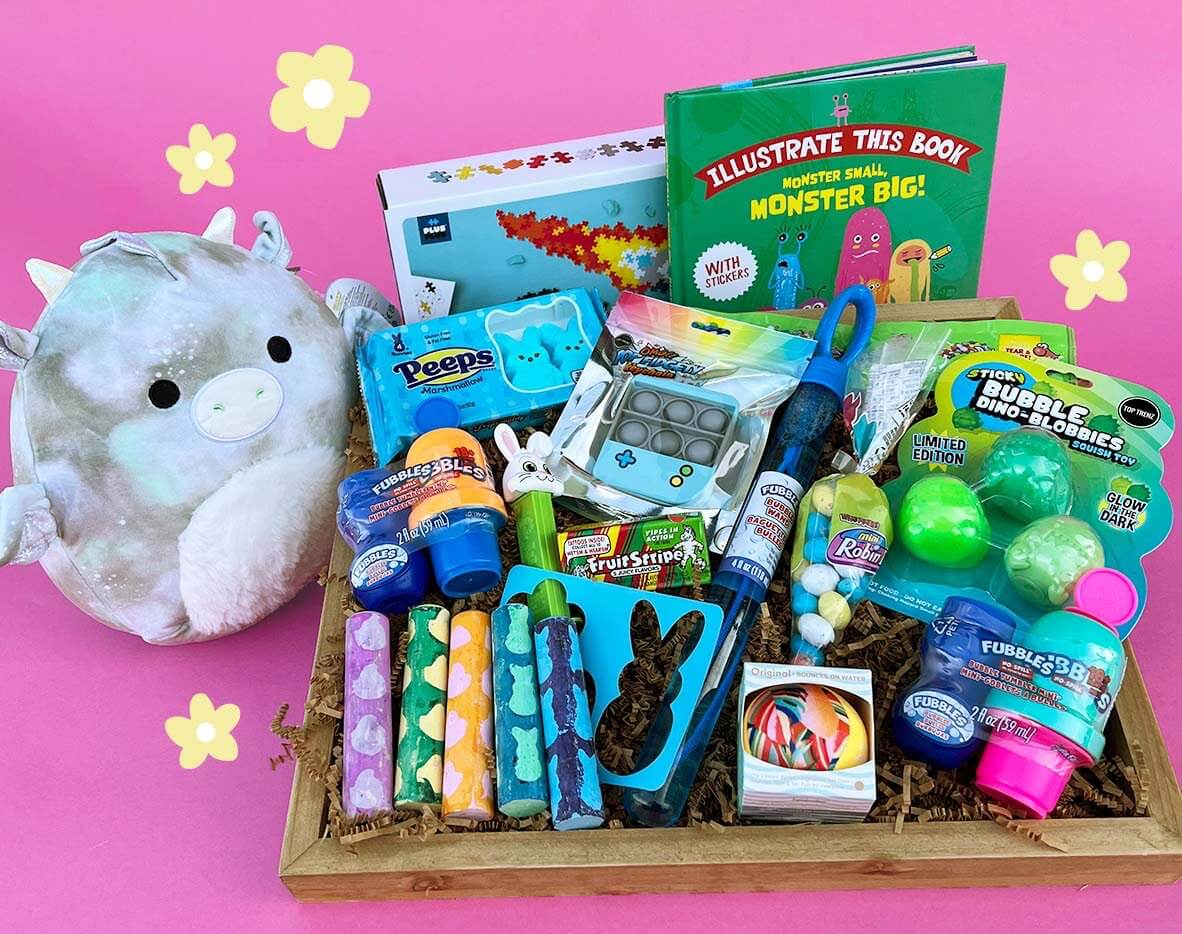 Custom Easter Basket Gift Box - All Ages!